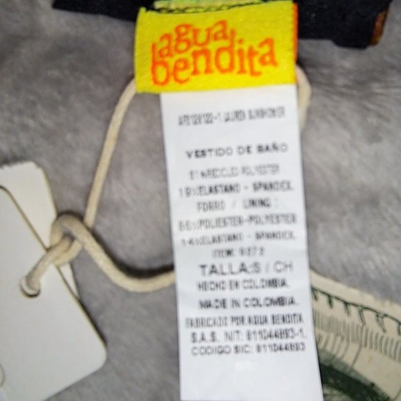 Agua Bendita Lauren sunshower bikini Top / Small - NWT - Picture 8 of 10